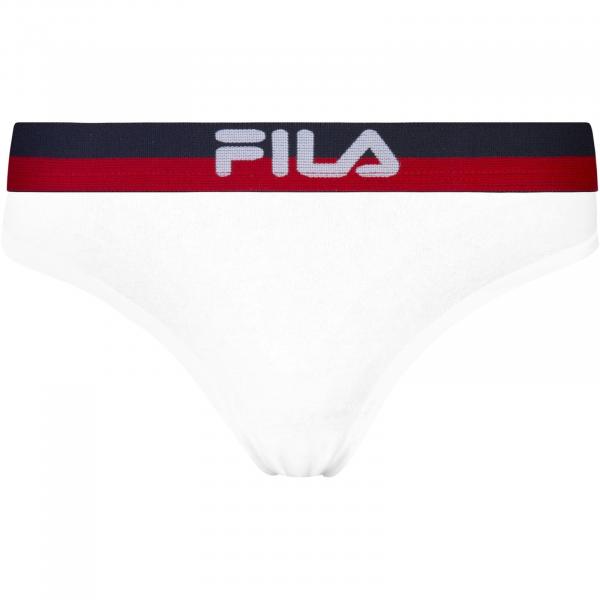 Majtki damskie Fila STRING 1-PACK białe FU6049-300
