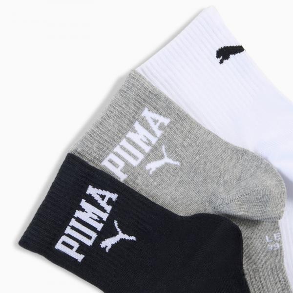 Skarpety unisex Puma LOGO SHORT CREW 3-PACK wielokolorowe 93863506