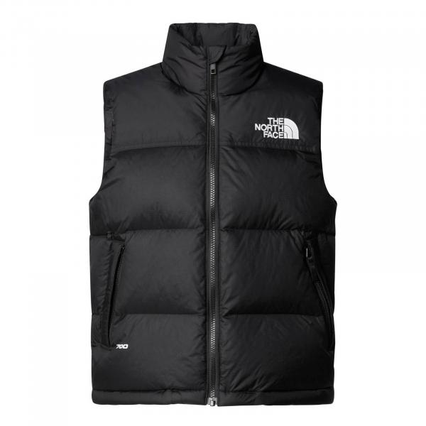 Bezrękawnik puchowy dziecięcy The North Face TEEN 1996 RETRO NUPTSE czarny NF0A8A4BKX7