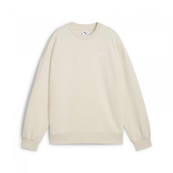 Bluza damska Puma WARDROBE ESS OVERSIZED DK beżowa 63004587