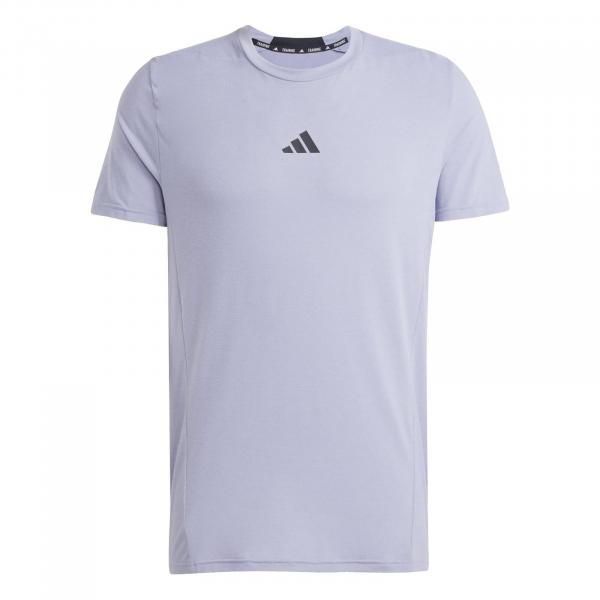 Koszulka treningowa męska adidas D4T fioletowa JI5772