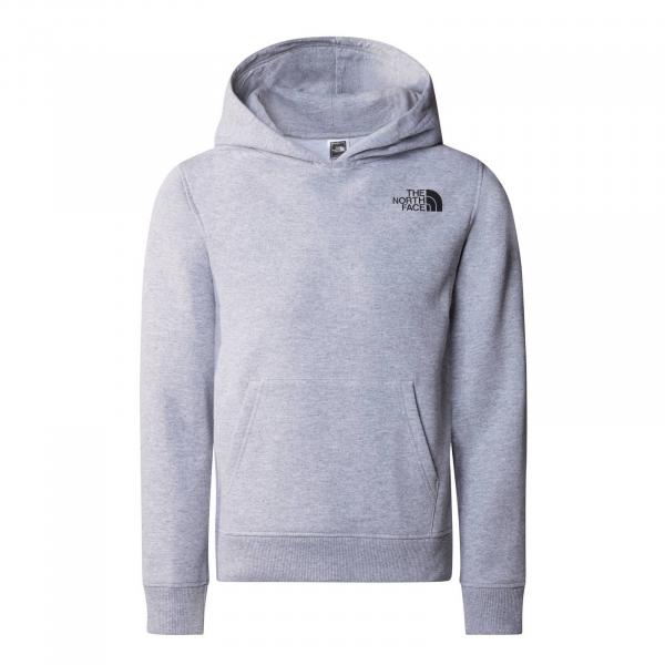 Bluza z kapturem dziecięca The North Face NEW GRAPHIC szara NF0A877VDYX