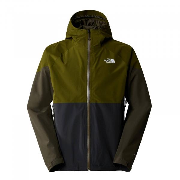 Kurtka z kapturem męska The North Face LIGHTNING ZIP-IN zielona NF0A87GNWOK