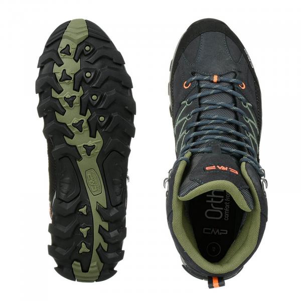 Buty trekkingowe męskie CMP RIGEL MID WP grafitowe 3Q12947-51UG