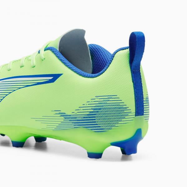 Korki chłopięce Puma ULTRA 5 PLAY FG/AG JR zielone 10769503