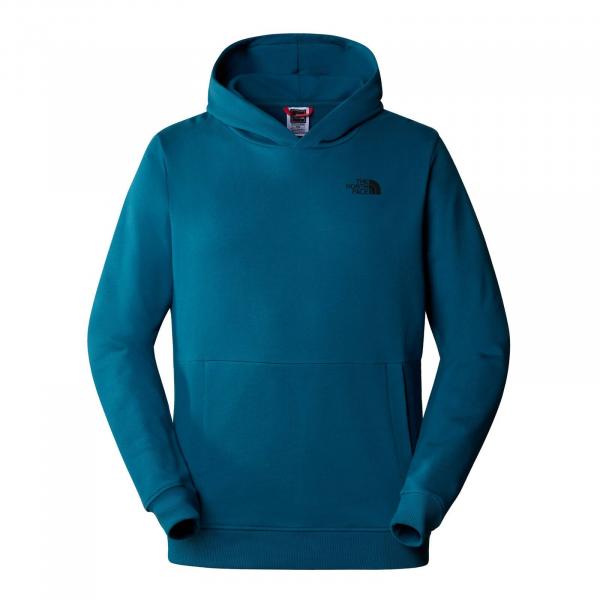 Bluza z kapturem męska The North Face D2 GRAPHIC niebieska NF0A83FOEFS