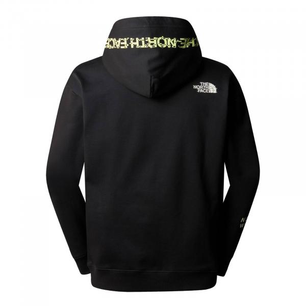 Bluza z kapturem męska The North Face NSE GRAPHIC czarna NF0A87F3JK3