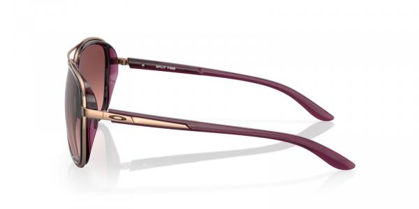 Okulary przeciwsłoneczne unisex Oakley SPLIT TIME bordowe OO4129-02