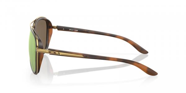 Okulary przeciwsłoneczne unisex Oakley SPLIT TIME brązowe OO4129-14