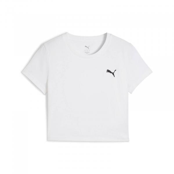 Koszulka damska Puma WARDROBE ESS BABY biała 62974502