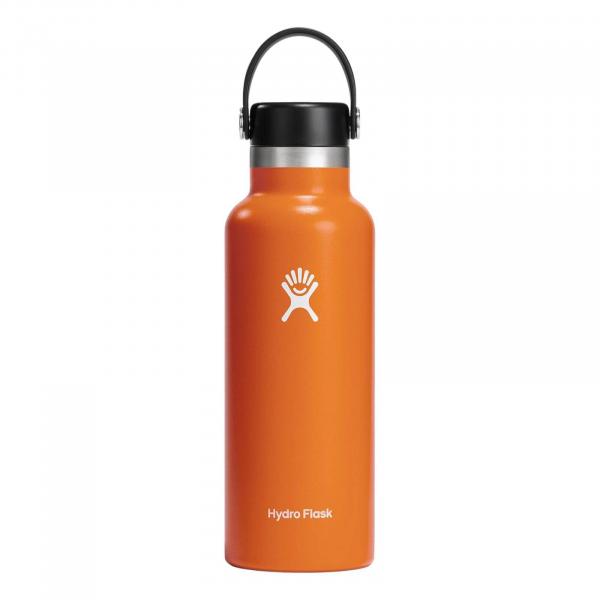 Butelka termiczna unisex Hydro Flask STANDARD FLEX CAP 532ML pomarańczowa S18SX808