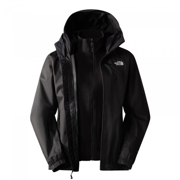 Kurtka z kapturem damska The North Face RESOLVE TRICLIMATE 3W1 czarna NF0A55HIKX7