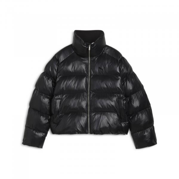 Kurtka damska Puma SHINY PUFFER czarna 62651401