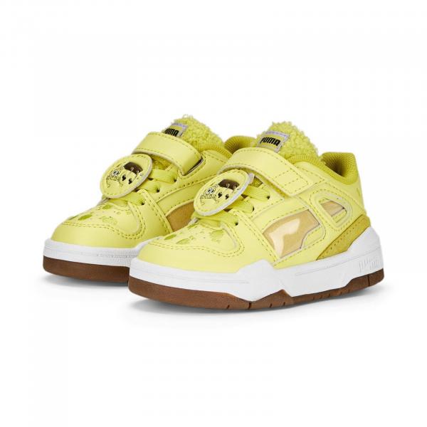 Buty sportowe dziecięce Puma SLIPSTREAM SPONGEBOB 2 AC+ żółte 39164601