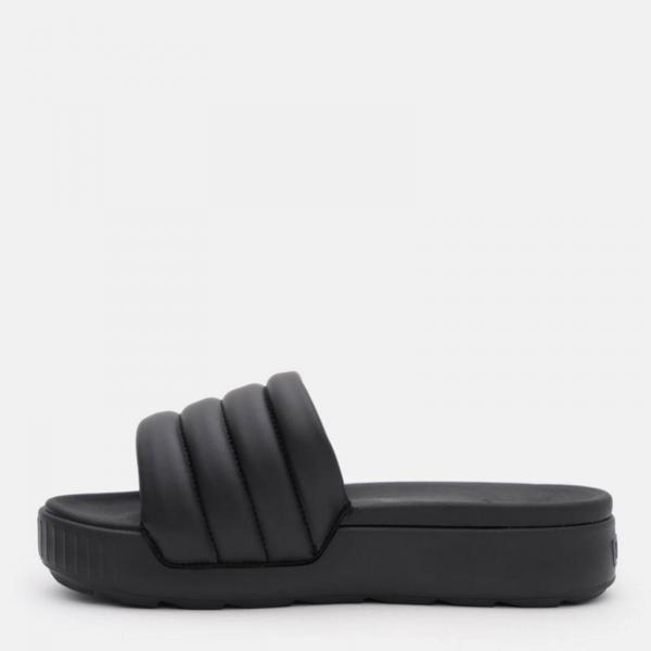 Klapki damskie Puma KARMEN SLIDE PUFFY czarne 39539901