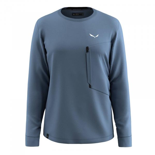 Longsleeve męski Salewa PUEZ niebieski 00-0000028847_8100