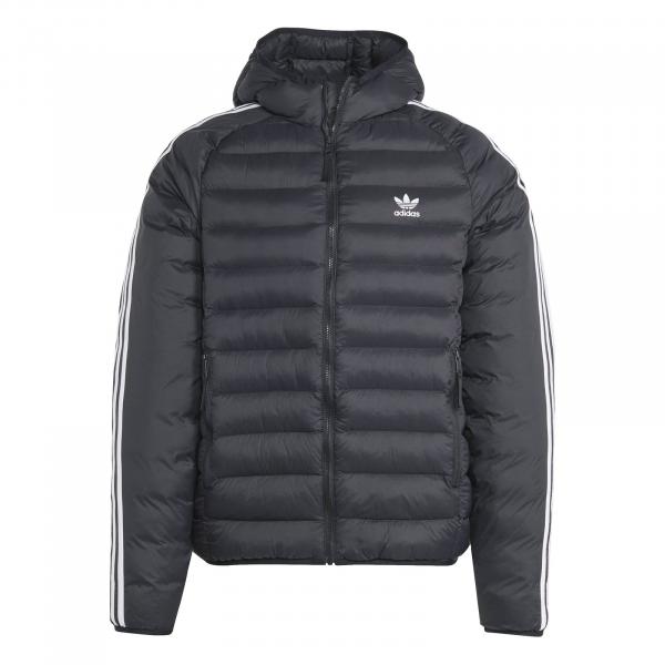 Kurtka z kapturem męska adidas PADDED PUFFER czarna IL2563