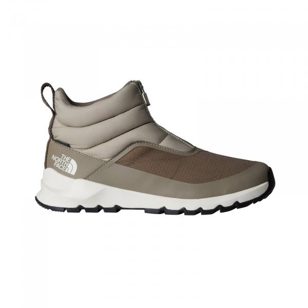 Buty zimowe damskie The North Face THERMOBALL PROGRESSIVE II beżowe NF0A5LWF5II