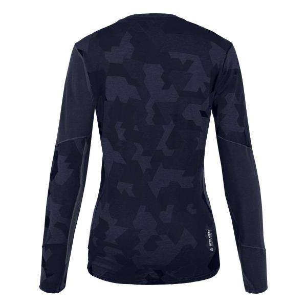 Longsleeve termoaktywny damski Salewa CRISTALLO WARM granatowy 00-0000028206_3960
