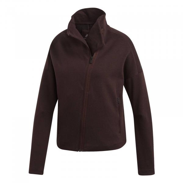 Bluza damska adidas HEARTRACER bordowa CZ8999
