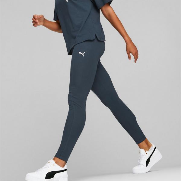 Legginsy damskie Puma HER HIGH-WAIST granatowe 67423016