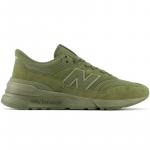 Sneakersy męskie New Balance 997 buty sportowe zamszowe lifestylowe zielone (U997RMF)