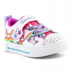 Buty Skechers S-Lights Girls Twinkle Sparks Jumpin Clouds 314809N-WMLT białe