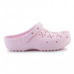 Klapki Crocs Classic Floral Cut Out Clog 210927-6ZW różowe