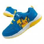 Buty sportowe Leomil Jr PO00140 aplikacja Pokemon niebieskie