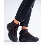 Wysokie damskie buty trekkingowe DK czarne