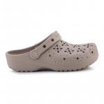 Klapki Crocs Classic Floral Cut Out Clog 210927-214 beżowy