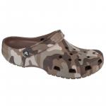 Klapki Crocs Classic Printed Camo Clog M 206454-2ZJ brązowe
