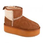 Buty Emu Australia Stinger Knit Flatform W13143-CHES brązowe