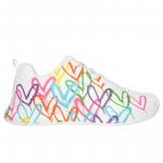 Buty Skechers Sneakersy 177977 Wmlt białe