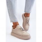 Buty Sportowe Model 72300 Dysuria Beige - Step in style beżowy