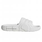 Klapki damskie/męskie adidas Adilette 22 Crystal White z wygodną profilowaną podeszwą białe (HQ4672)