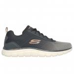 Buty Skechers sneakersy Track - Ripkent 232399 Olv szare