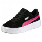 Buty Puma Suede Platform Snk Jr 363906 01 czarne