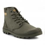 Buty Palladium Pampa Hi Coated U 74375-377-M Dusky Green zielone