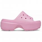 Klapki Crocs Stomp Slide 209346-6WY różowe