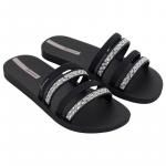 Klapki Ipanema Chic Slide Fem 83707 BE140 czarne