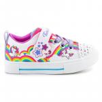 Buty Skechers S-Lights Girls Twinkle Sparks Jumpin Clouds 314809N-WMLT białe