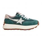 Zamszowe Buty Sportowe Damskie Na Platformie Vinceza 66720 Zielone