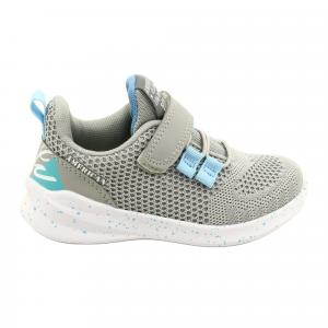 Buty sportowe na rzepy American Club RD13/22 Grey szare