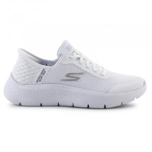 Buty Skechers Slip-ins: Go Walk Flex - Grand Entry 124836-WHT białe