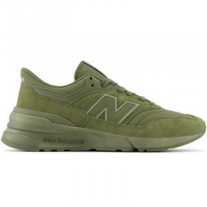 Sneakersy męskie New Balance 997 buty sportowe zamszowe lifestylowe zielone (U997RMF)