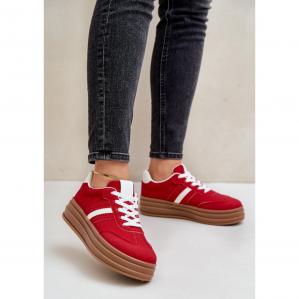 Buty Sportowe Model Dravinnia PC2802 Red - Step in style czerwone