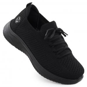 Buty sportowe damskie szare Vinceza 17366 czarne