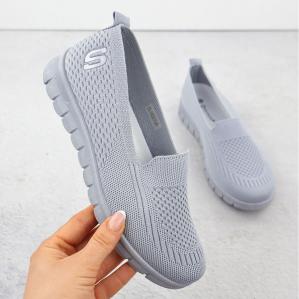 Buty sportowe damskie wsuwane szare Potocki 16327