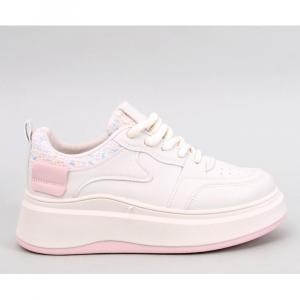 Sneakersy damskie pastelowe Motimes Beige Pink - Inello różowe